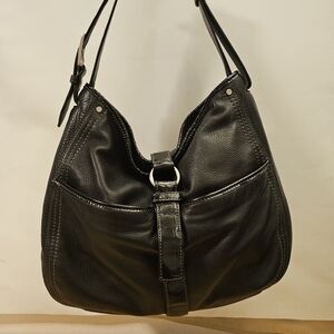 Cole Haan Hobo Pebbled Leather Shoulder Bag
